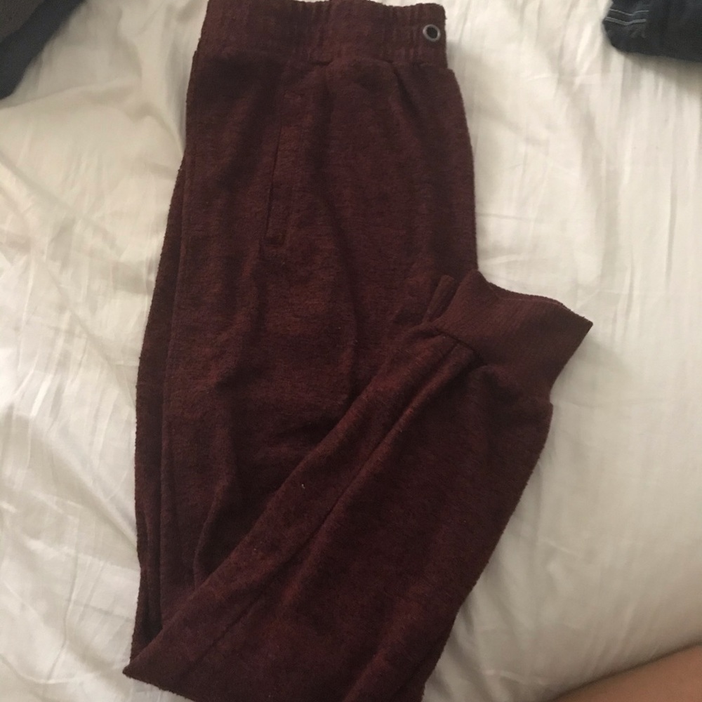 Burgundy Sweatpants